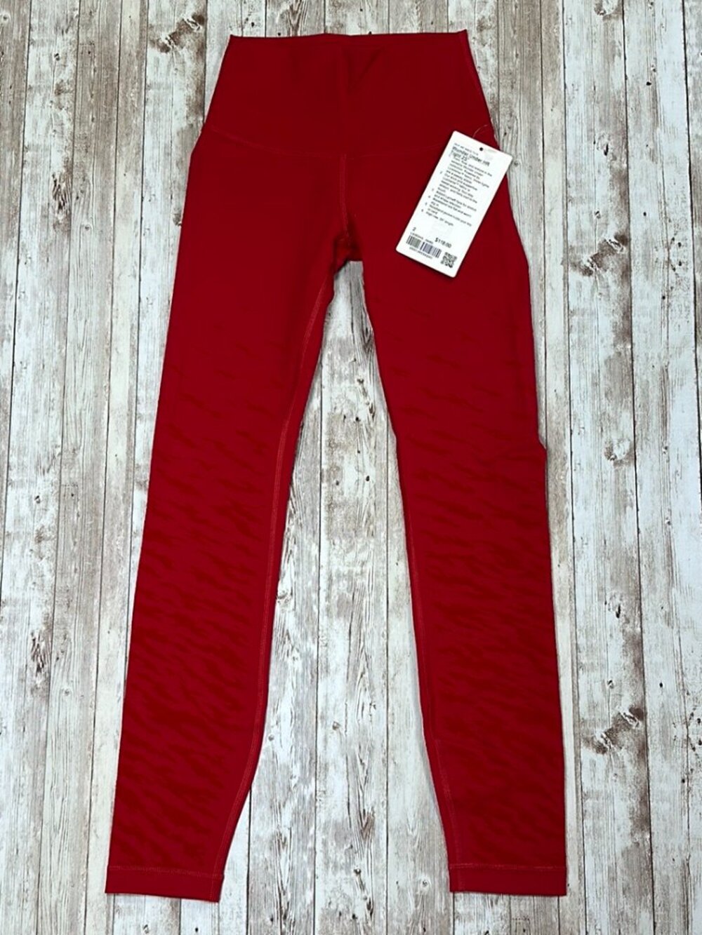 Lululemon Wunder Under Leggings sz 2 Lunar New Year Ltd Edition High-R 25”